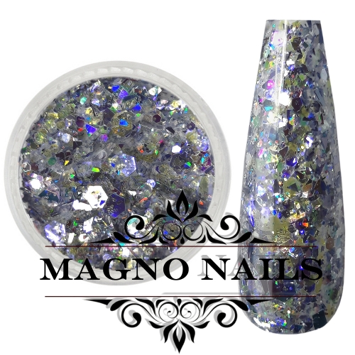 Preview: Nail Art Mix Glitter Extreme Nr. 6